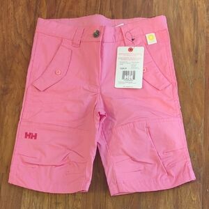 Helly Hansen Kids Pink Cargo Shorts